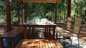 Restauration en plein air