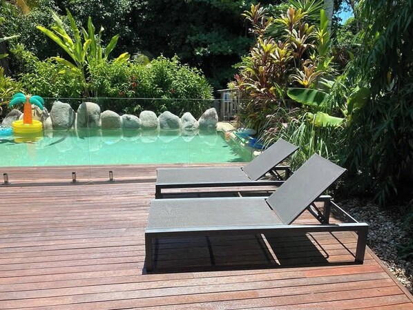 Beheizter Pool