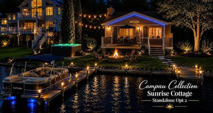 Campau Lake Sunrise Retreat | Peaceful Lakefront