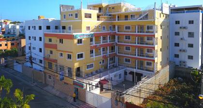 Impecable apartamento de una habitación con un baño, vista a la ciudad