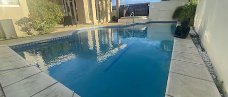 Una piscina climatizada