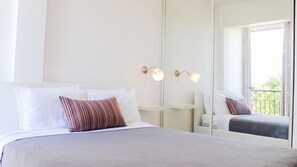 1 室のベッドルーム、アイロン / アイロン台、WiFi、ベッドシーツ