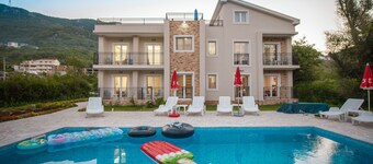 House with four apartments