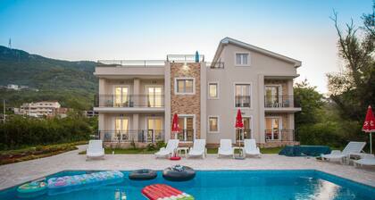 House with four apartments