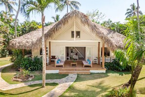 Terrace/patio - Caribbean Style Beach Villa - Playa Bonita - Las Terrenas (Las Terrenas)