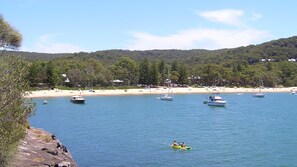 Beach nearby, sun-loungers