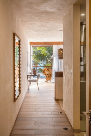 Master Suite Terraza | Lakens van Egyptisch katoen, luxe beddengoed, donzen dekbedden