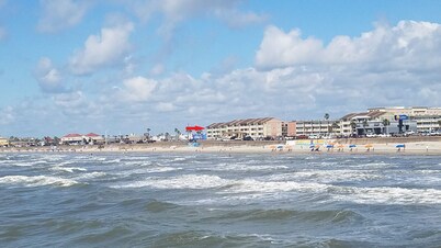 Beachfront condo near Top Places! Heated pool in Winter