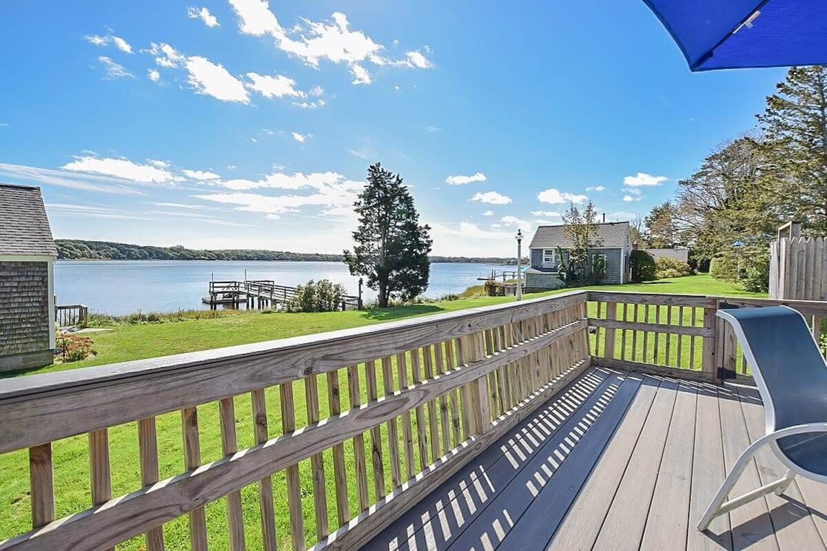 Waterfront home with boat dock!