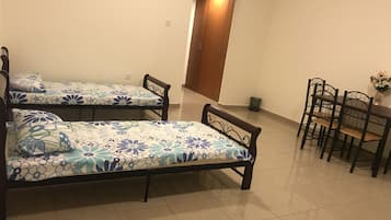 Iron/ironing board, WiFi, bed sheets, wheelchair access
