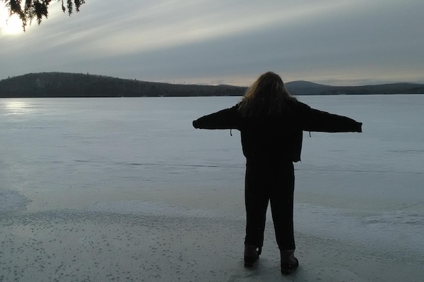 All for me and YOU! Winter fun on Silver lake