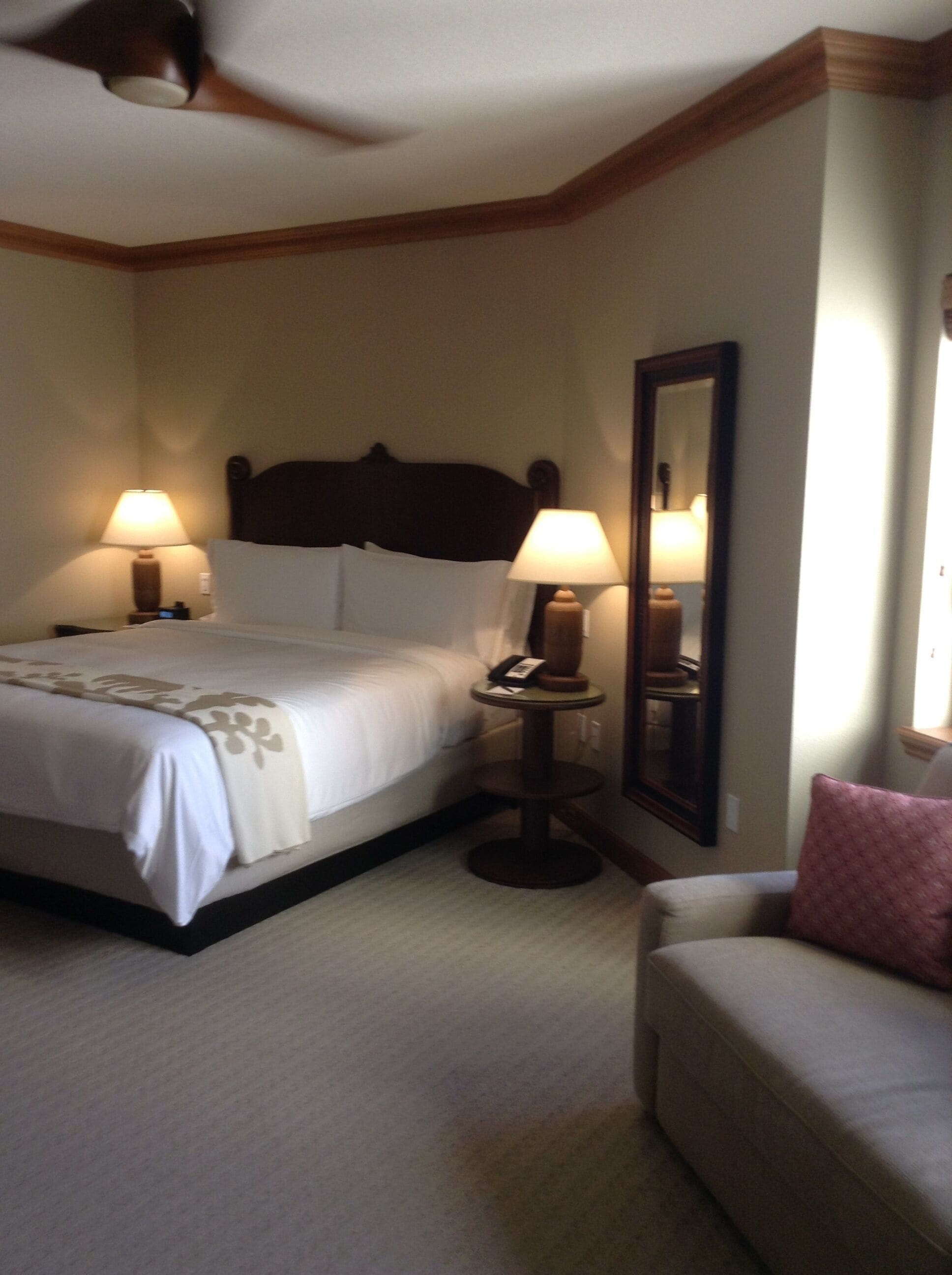 3 bedrooms, in-room safe, iron/ironing board, free WiFi