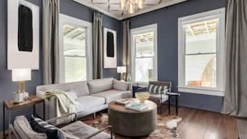 Smart-TV og stereoanlegg