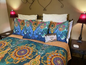 1 soverom, strykejern/-brett, wi-fi (inkludert) og sengetøy