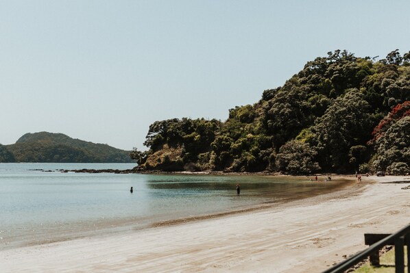 Beach nearby, beach towels