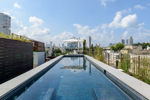 The real Tel Aviv - Gordon Street Penthouse with swimming pool