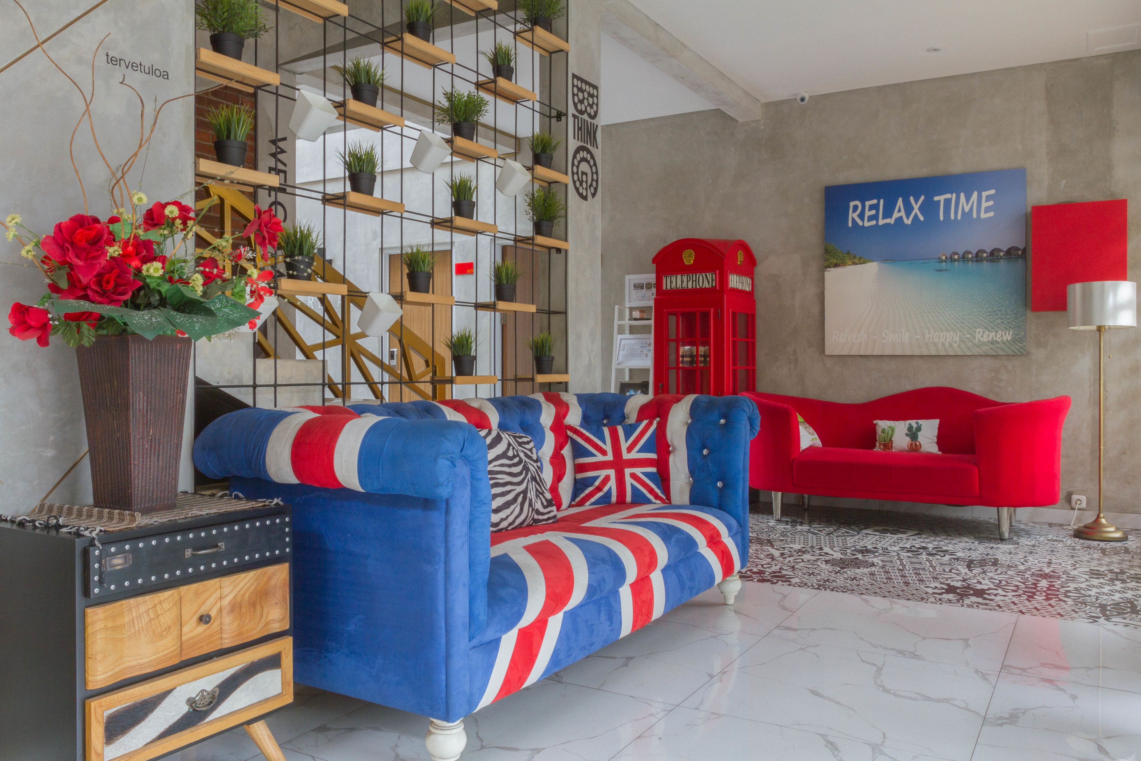 Sitzecke in der Lobby