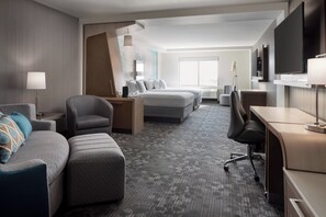 Studio Suite, Multiple Beds | Desk, blackout curtains, iron/ironing board, cots/infant beds - Courtyard by Marriott Loveland Fort Collins (Loveland)