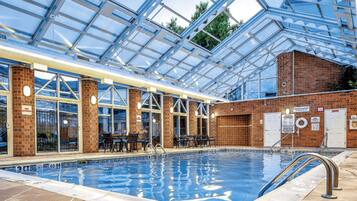 Indoor pool, a heated pool