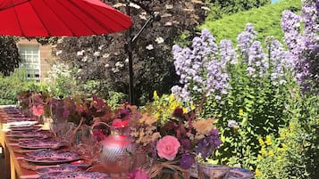 Udendørs spisemuligheder