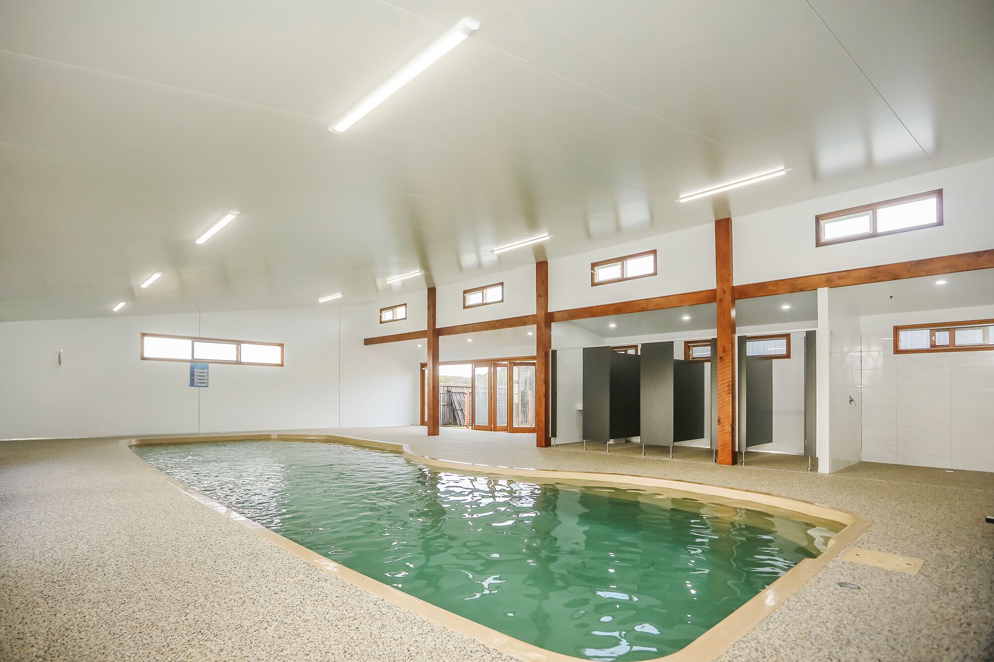 Piscine couverte, piscine chauffée