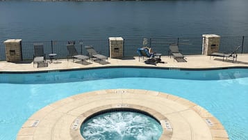 Indoor pool, a heated pool