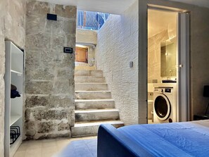 1 Schlafzimmer, Bügeleisen/Bügelbrett, kostenloses WLAN, Bettwäsche