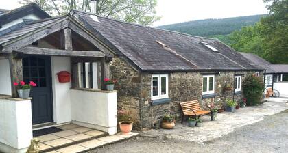 Gorlech Cottage à Ty'r Cae dans la forêt de Brechfa.