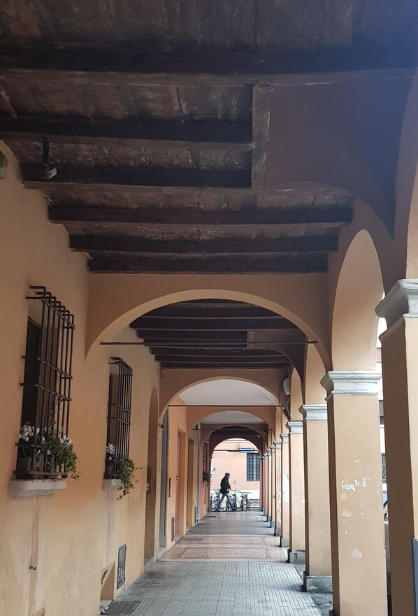 Façade de l’hébergement