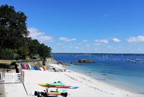 Beach nearby - Vacation rentals in Beg-Meil 6 people (Fouesnant)