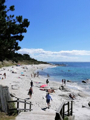 Beach nearby - Vacation rentals in Beg-Meil 6 people (Fouesnant)