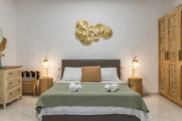 1 Schlafzimmer, Bügeleisen/Bügelbrett, kostenloses WLAN, Bettwäsche