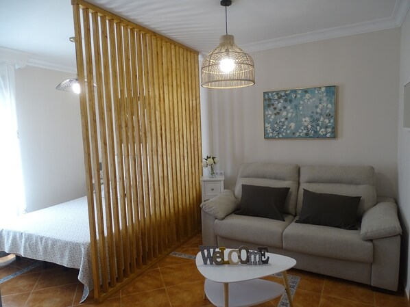 1 bedroom, iron/ironing board, travel crib, free WiFi