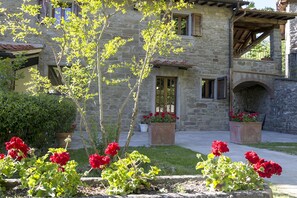 Property grounds - Villa in Poggioni with 5 bedrooms sleeps 10 (Poggioni)