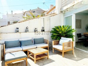Terrace/patio - Casa Roberto, Altea Old Town Center with sea views 2 steps from the beach (Altea)