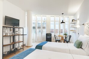 Strykjärn/strykbräda, gratis wi-fi och sängkläder