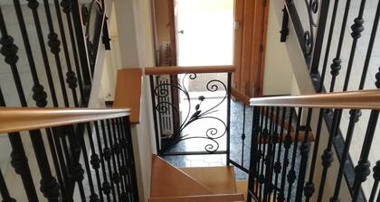 An oasis of peace in the city center with parking space