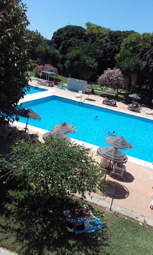 Studio apartment With Shared Pool, Garden And Kiosk Serving alcohol & ices/sweet
