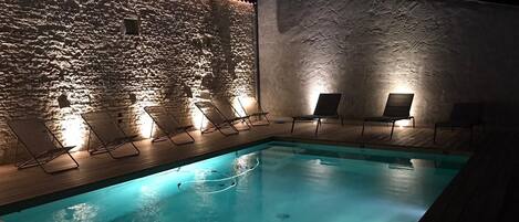Piscine chauffée