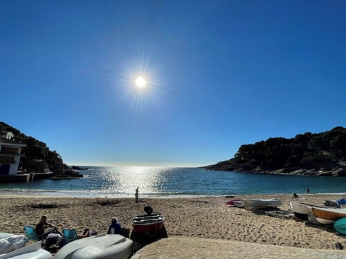 Recently renovated Duplex-Garden 50m Tamariu beach