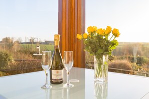 Uitzicht vanuit accommodatie