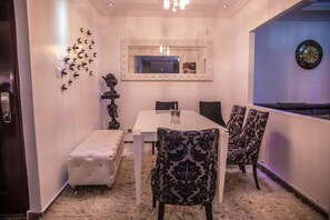 Dining - TASTEFULLY LUXURY FURNISHED DUPLEX IN LEKKI PHASE 1 FOR SHORT LET (LEKKI PHASE 1, LAGOS)