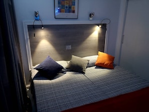1 dormitorio, caja fuerte, tabla de planchar con plancha y wifi gratis
