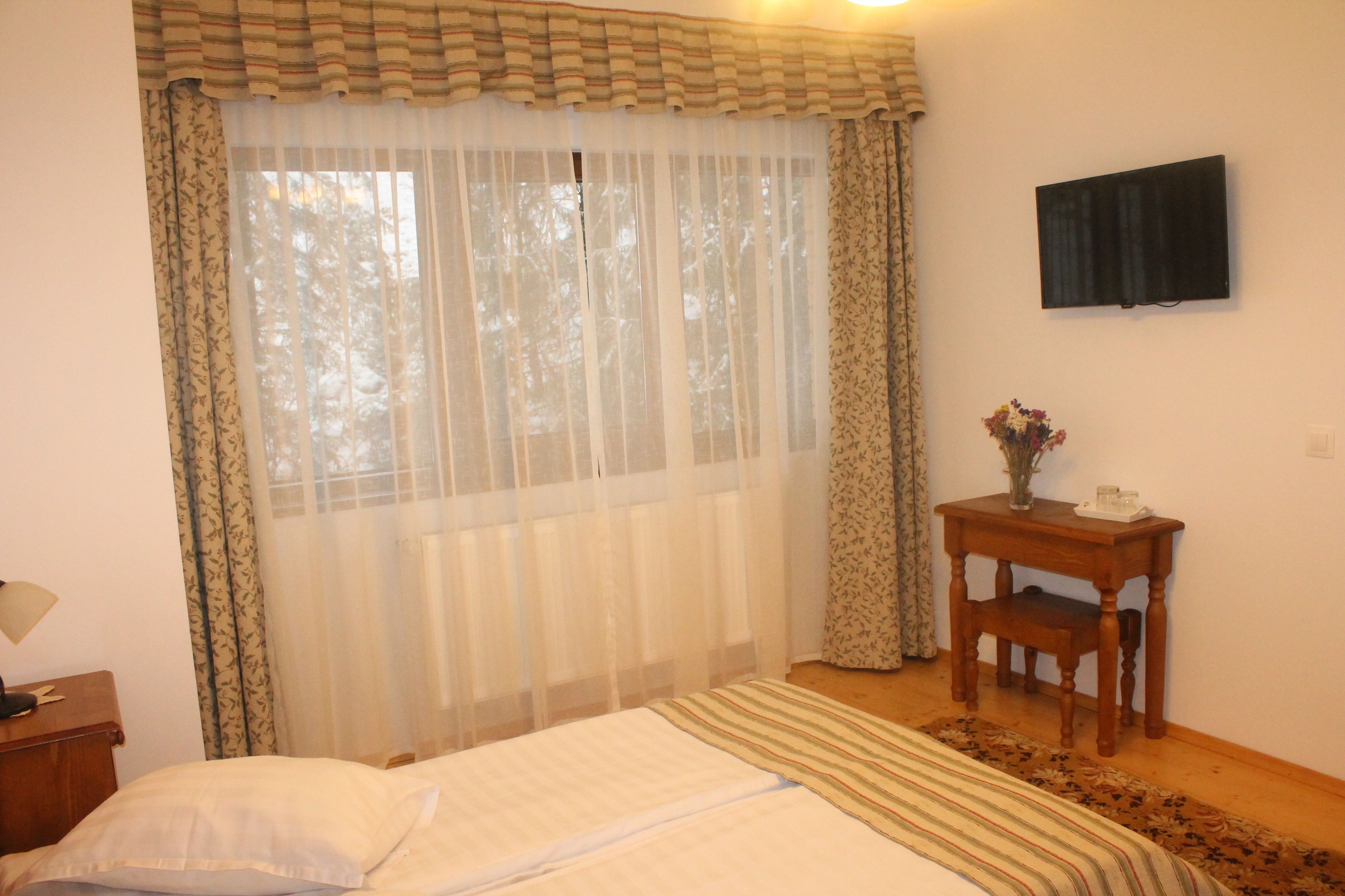 Blackout curtains, soundproofing, iron/ironing board, rollaway beds