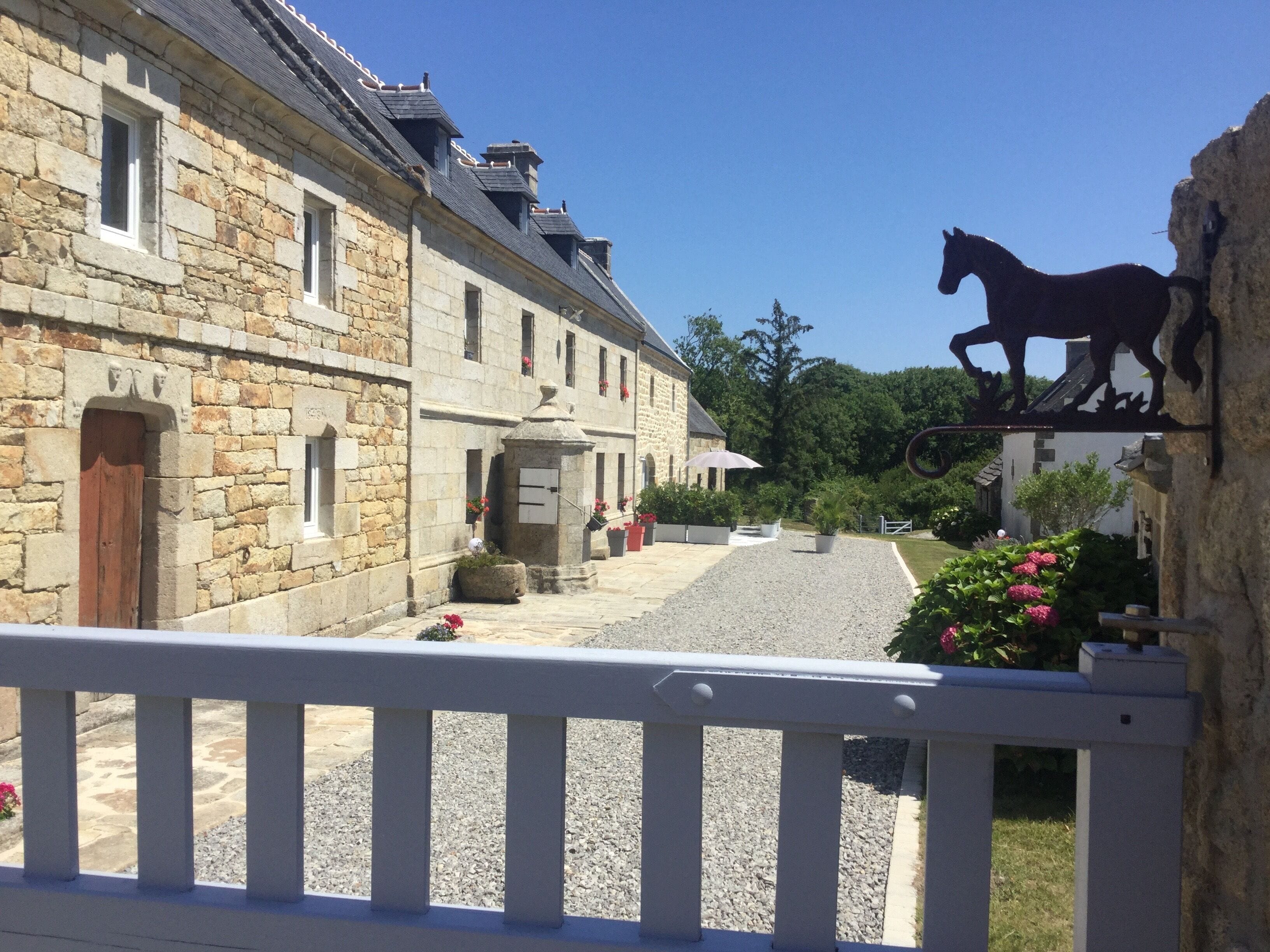 Enceinte de l’hébergement