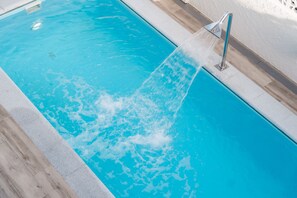 Outdoor pool - VILLA MONTALVO BEACH SANXENXO-HEATED SWIMMING POOL (Sanjenjo-Pontevedra)