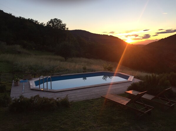 Outdoor pool - Relaxing and stilish home only 30 minutes from Florence in Chianti Region (San Polo in Chianti)