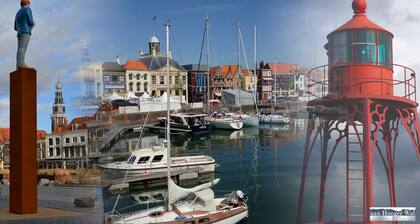 Monumental building in the heart of Vlissingen close to the sea, boulevard and restaurants.