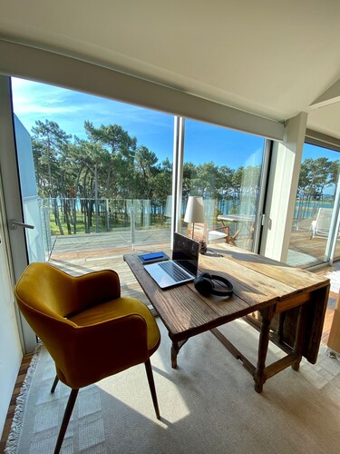 Penthouse in Illa de Arousa, beach and pool.