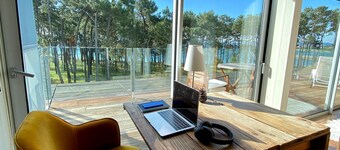 Penthouse in Illa de Arousa, beach and pool.